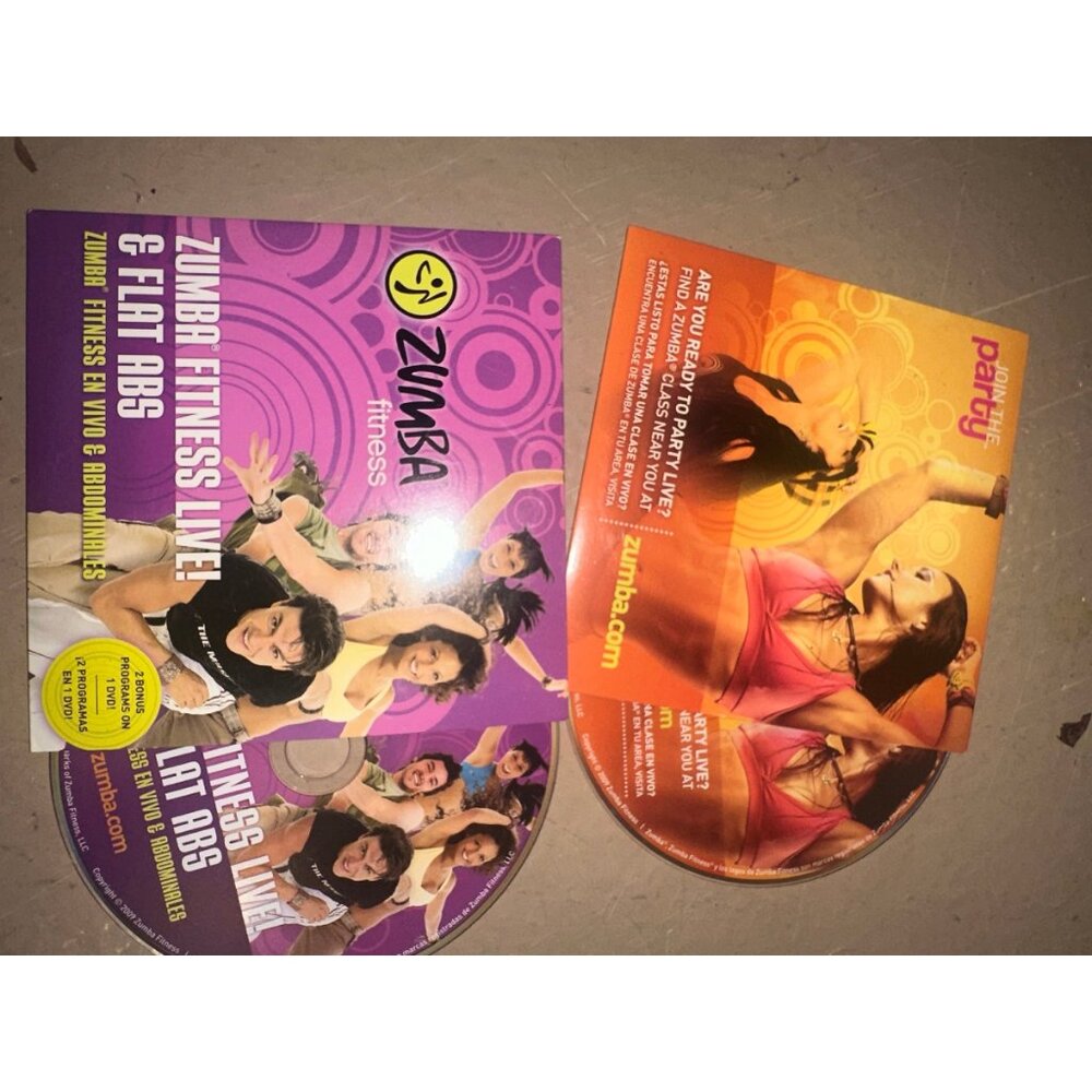 Zumba Fitness DVD Set – Live Dance